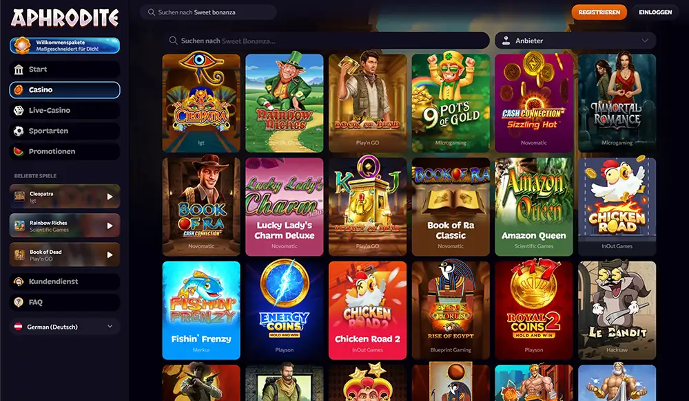 Aphrodite Casino Slots